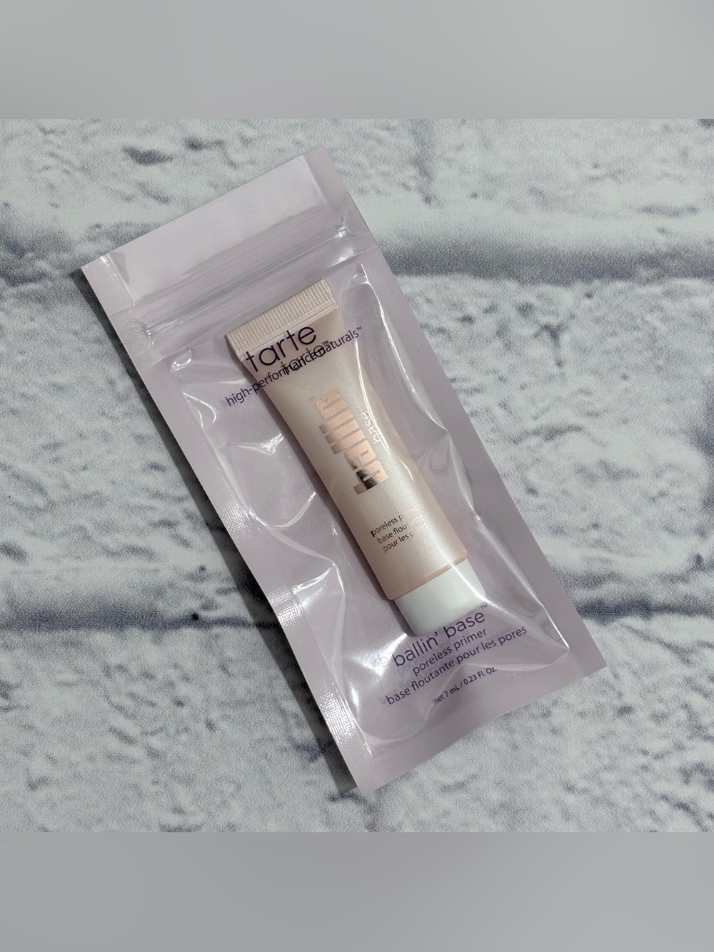 NIB Tarte Cosmetics Ballin’ Base Poreless Primer 0.23 fl oz